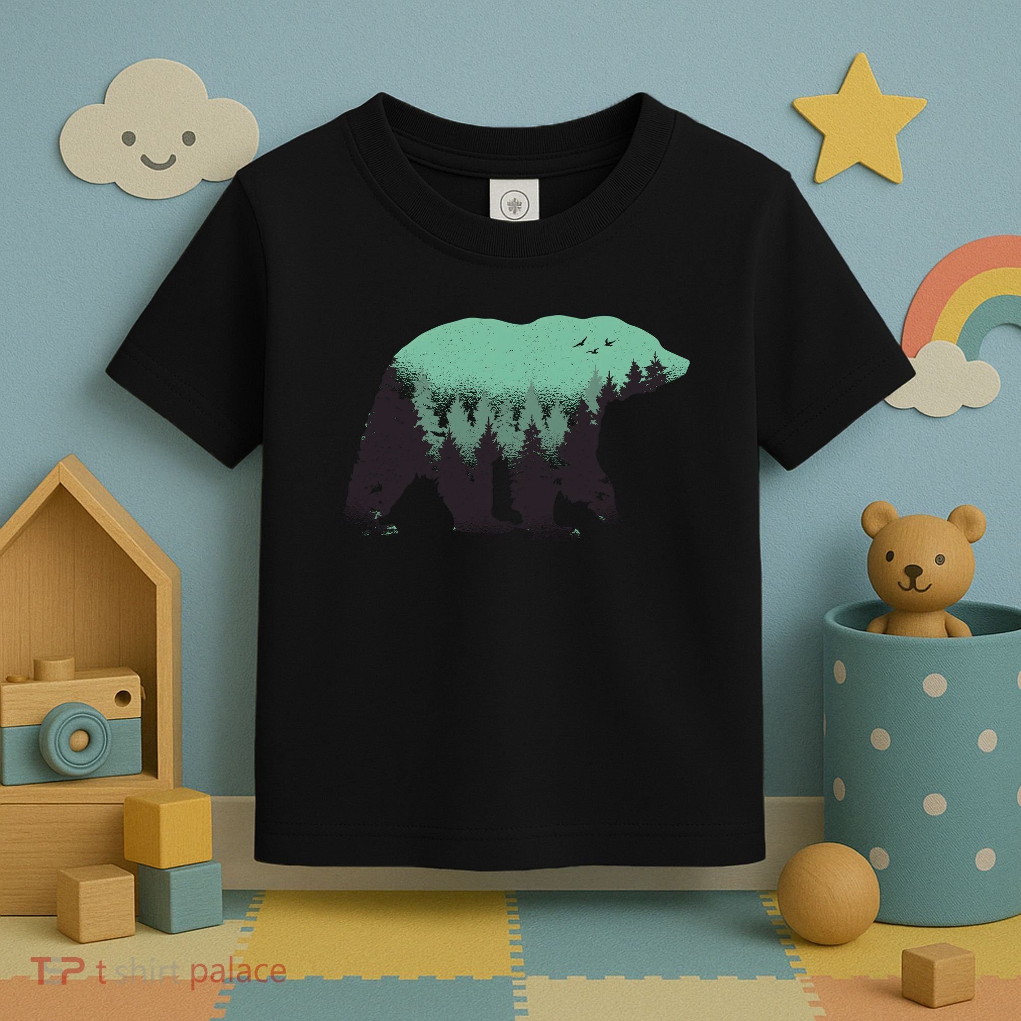 Bear Forest Toddler T-Shirt