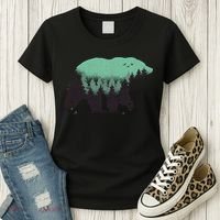 Bear Forest Women's T-Shirt thumb 3
