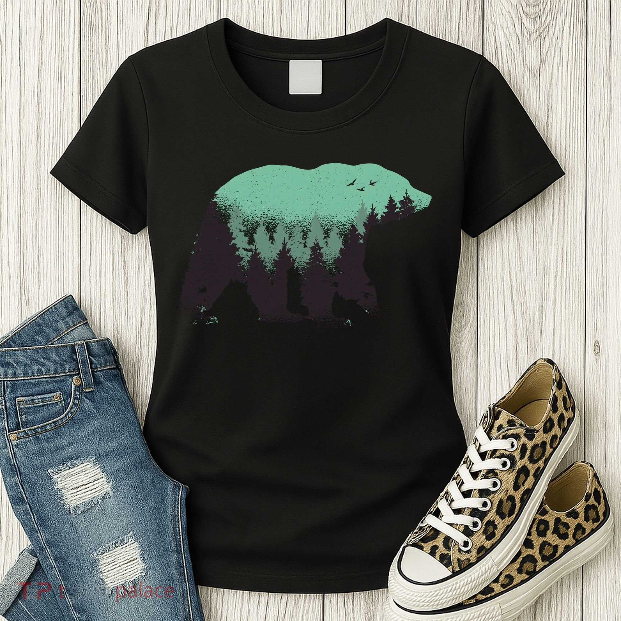 Bear Forest Women's T-Shirt