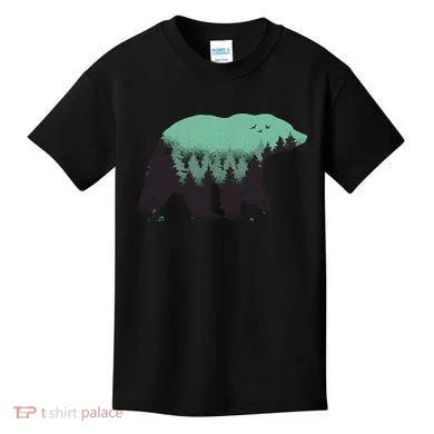 Bear Forest Kids T-Shirt