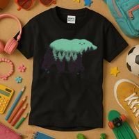 Bear Forest Kids T-Shirt thumb 3