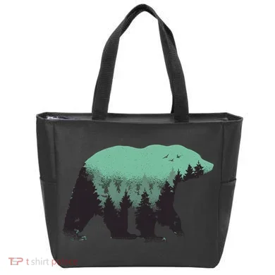 Bear Forest Tote Bag