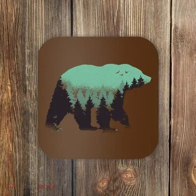 Bear Forest Coaster