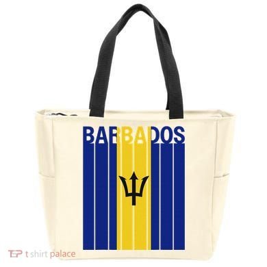 Barbados Flag Tote Bag