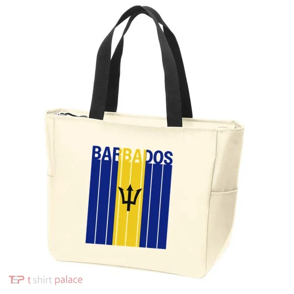 Barbados Flag Tote Bag