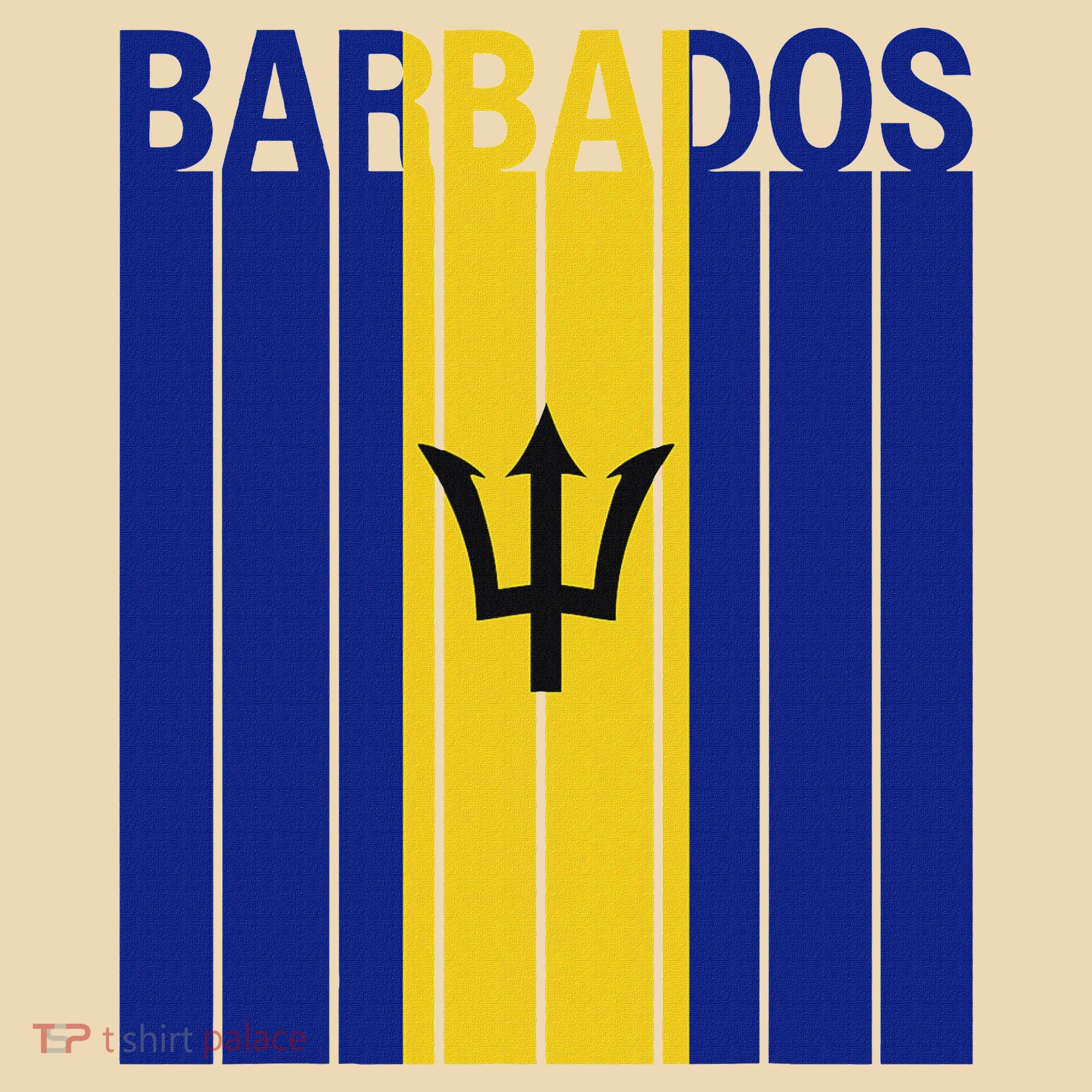 Barbados Flag Tote Bag