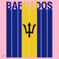 Barbados Flag Coaster thumb 2