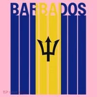 Barbados Flag Coaster thumb 2