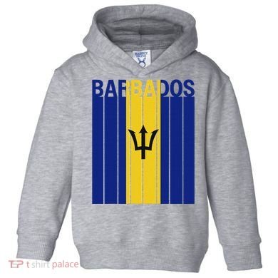 Barbados Flag Toddler Hoodie