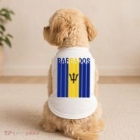 Barbados Flag Doggie Tank thumb 2