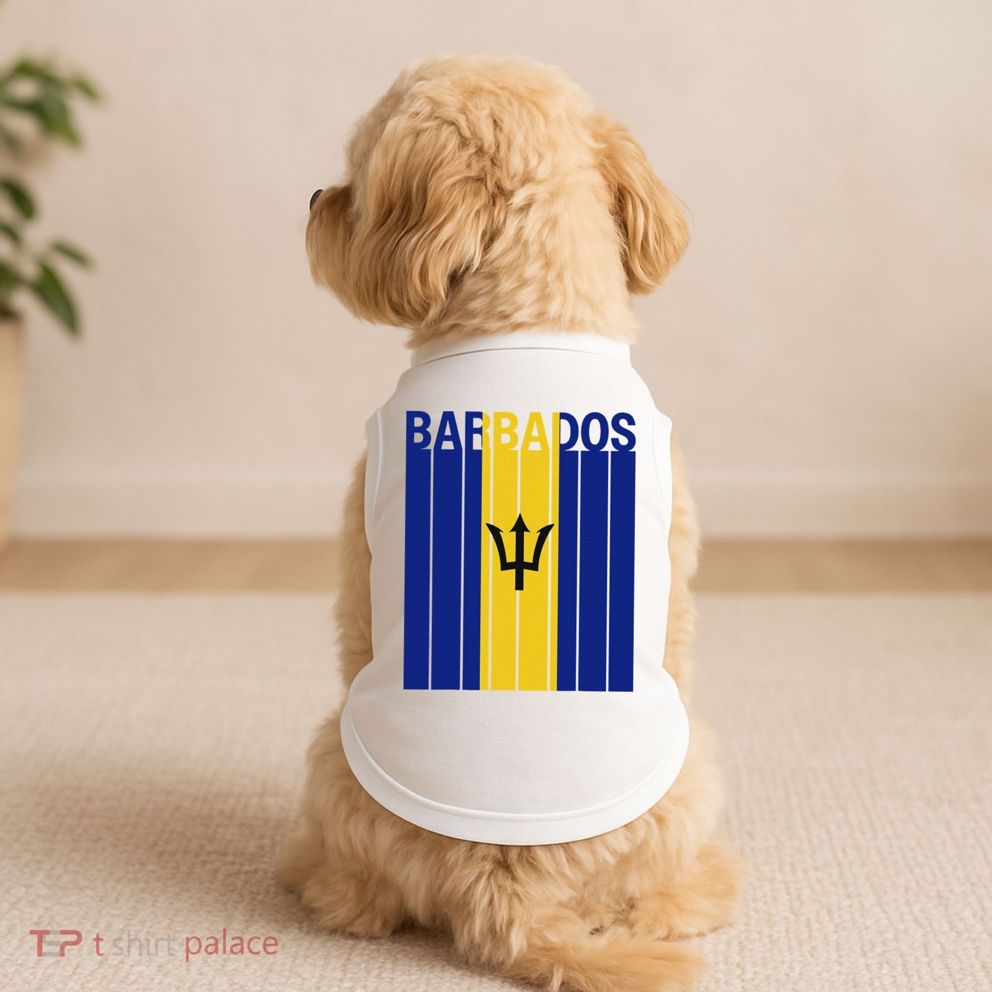 Barbados Flag Doggie Tank