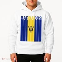 Barbados Flag Hoodie thumb 2