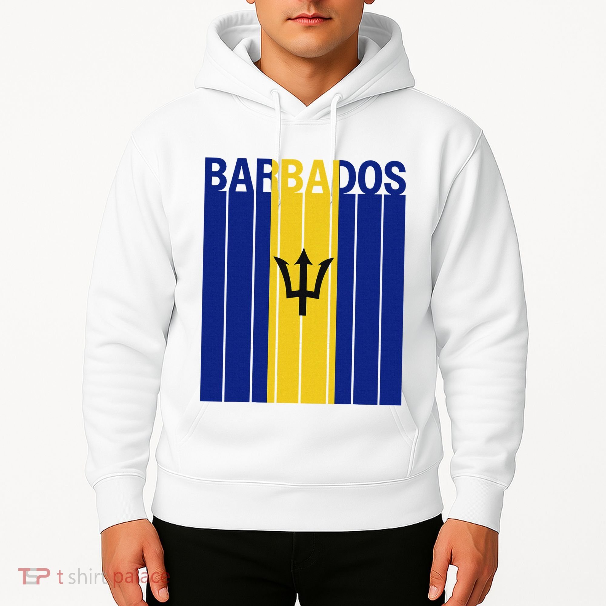 Barbados Flag Hoodie