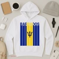 Barbados Flag Hoodie thumb 3