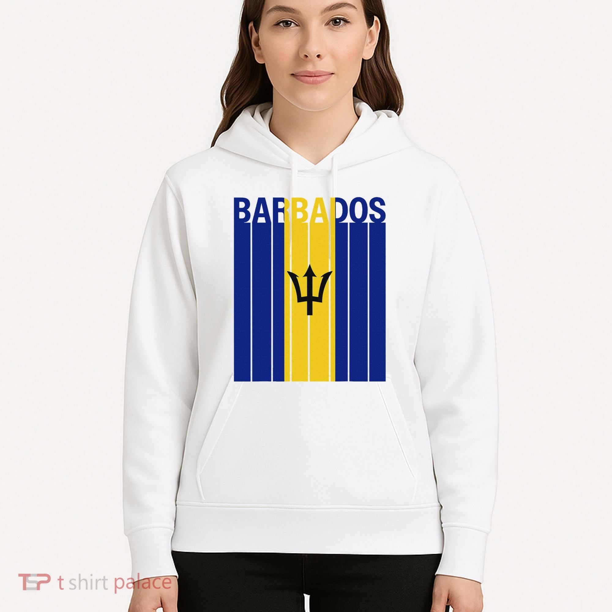 Barbados Flag Hoodie