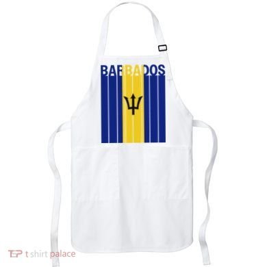 Barbados Flag Apron