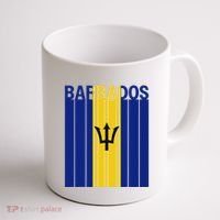 Barbados Flag Coffee Mug thumb 1