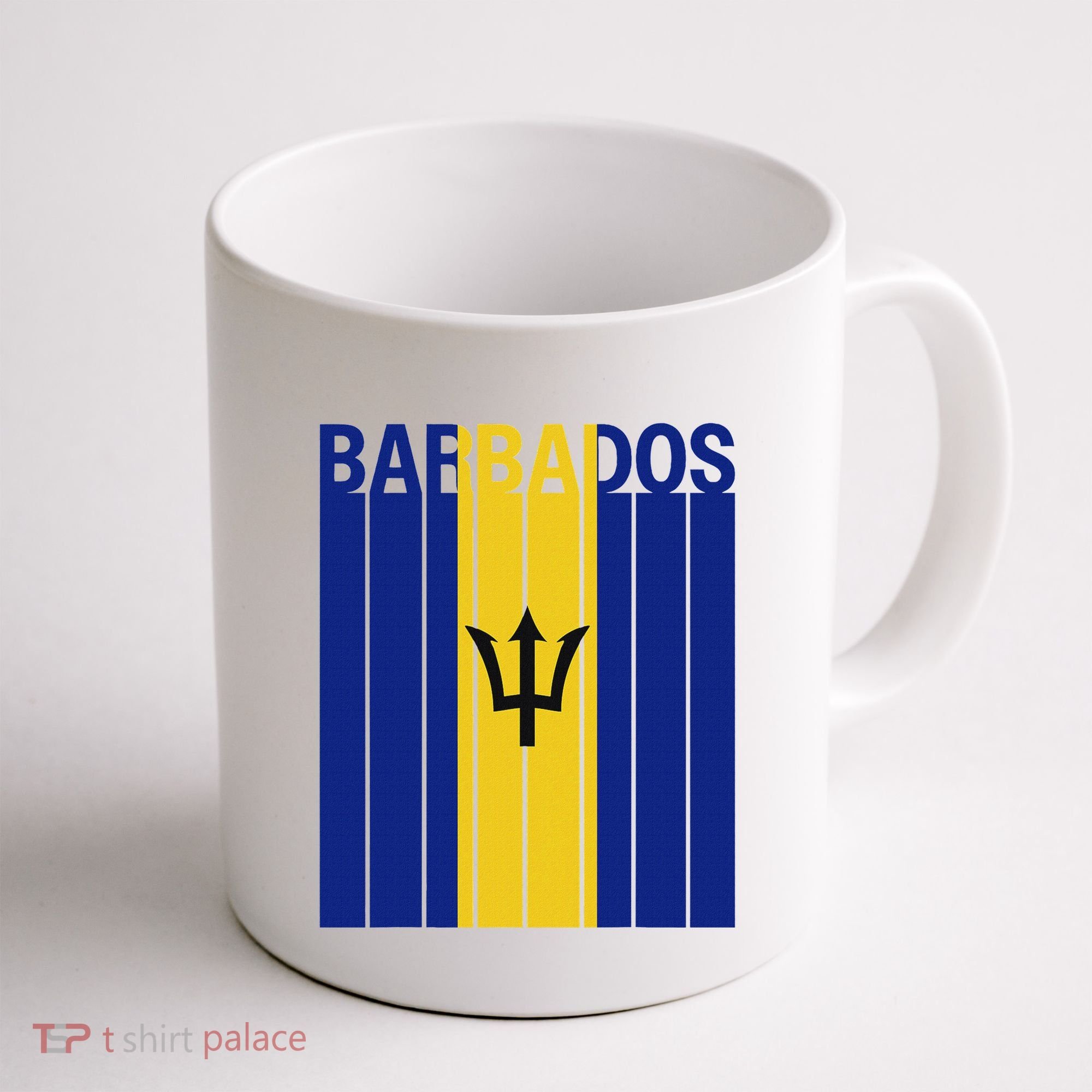 Barbados Flag Coffee Mug