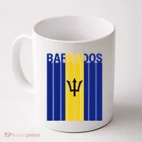 Barbados Flag Coffee Mug thumb 0