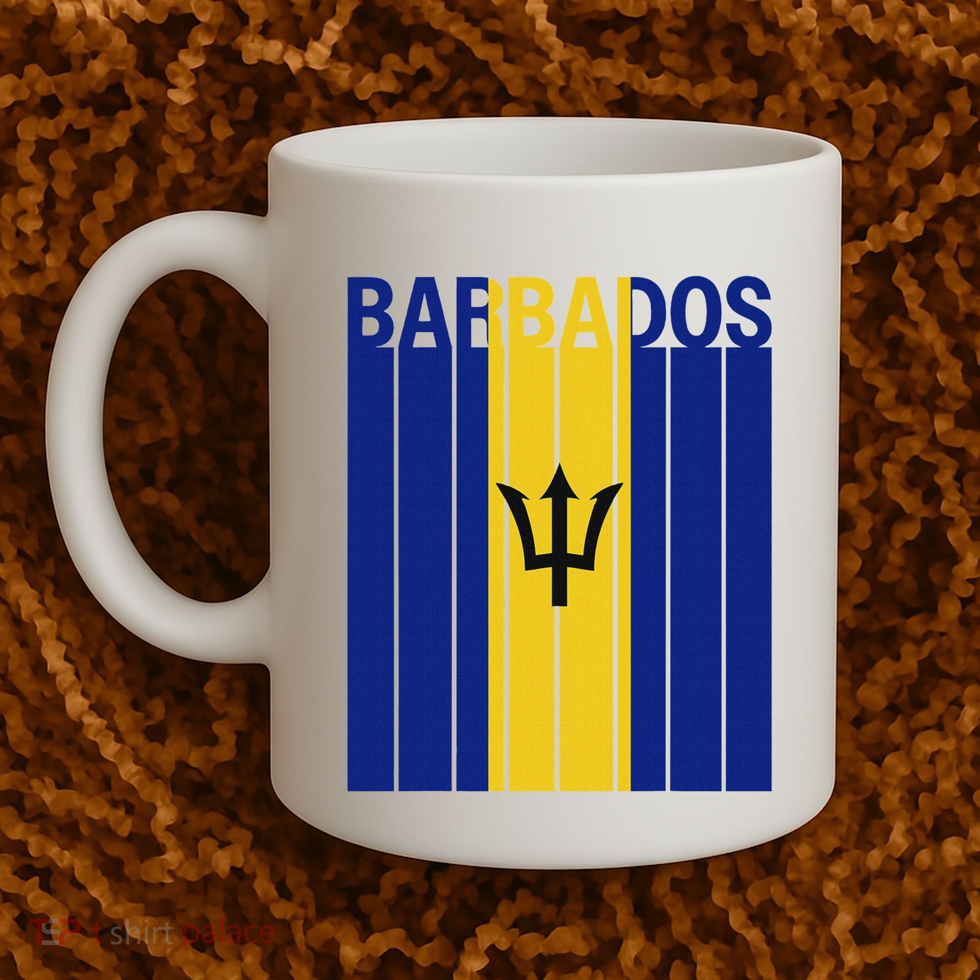 Barbados Flag Coffee Mug