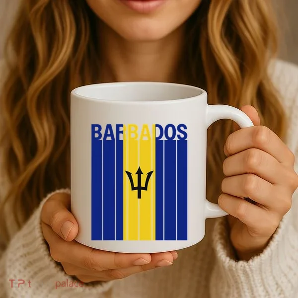 Barbados Flag Coffee Mug