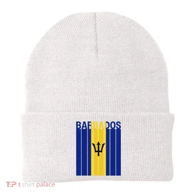 Barbados Flag Beanie