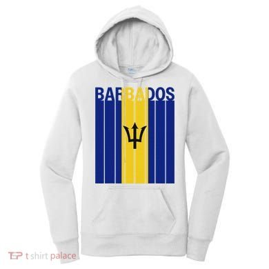 Barbados Flag Women's Hoodie