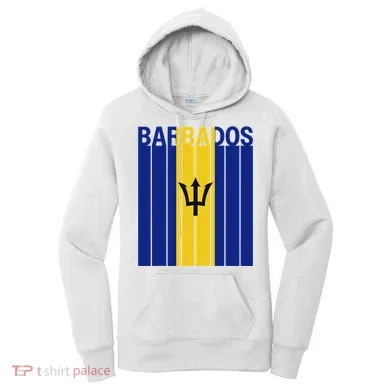 Barbados Flag Women's Hoodie