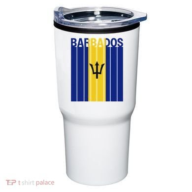 Barbados Flag Tumbler