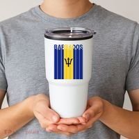 Barbados Flag Tumbler thumb 2
