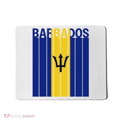 Barbados Flag Mousepad