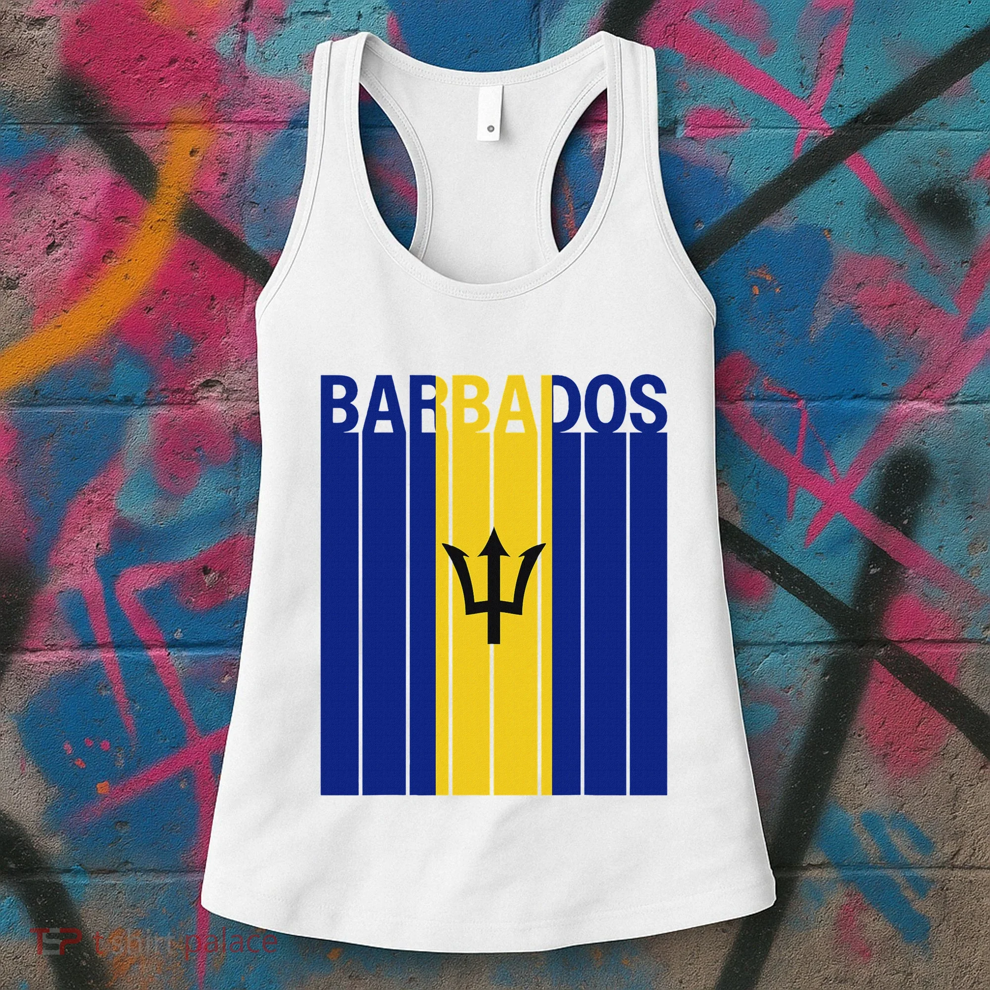 Barbados Flag Women's Tank Top