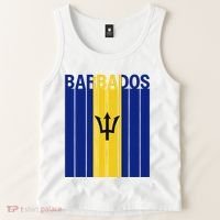 Barbados Flag Tank Top thumb 2