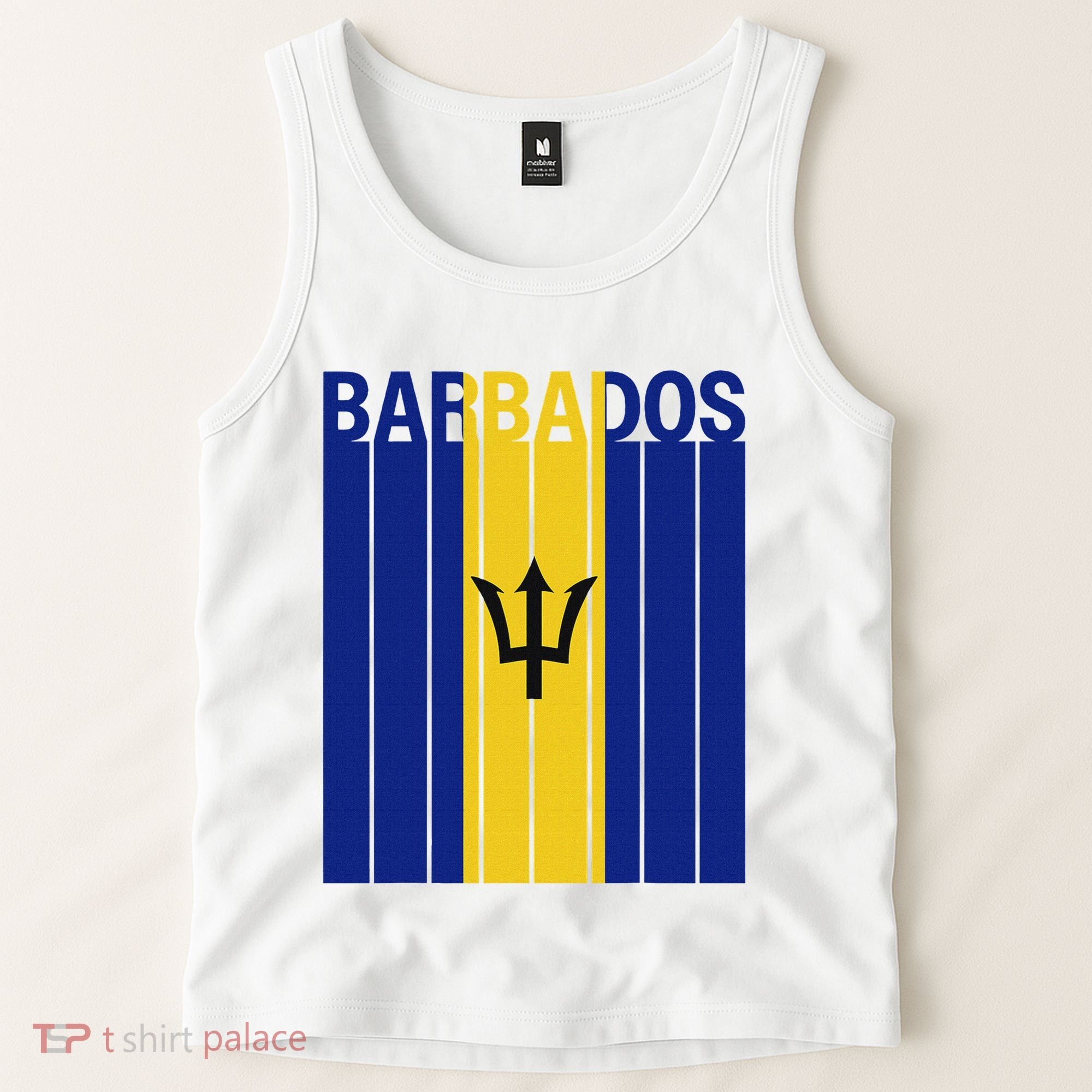 Barbados Flag Tank Top