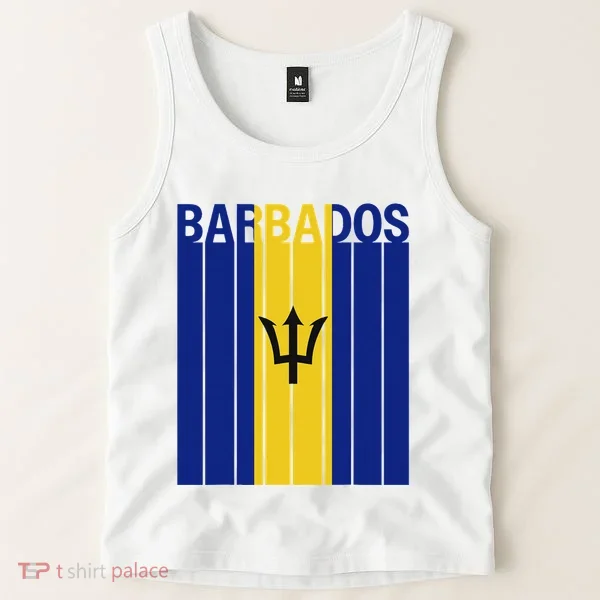 Barbados Flag Tank Top