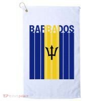 Barbados Flag Golf Towel thumb 0
