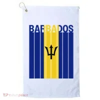Barbados Flag Golf Towel thumb 0