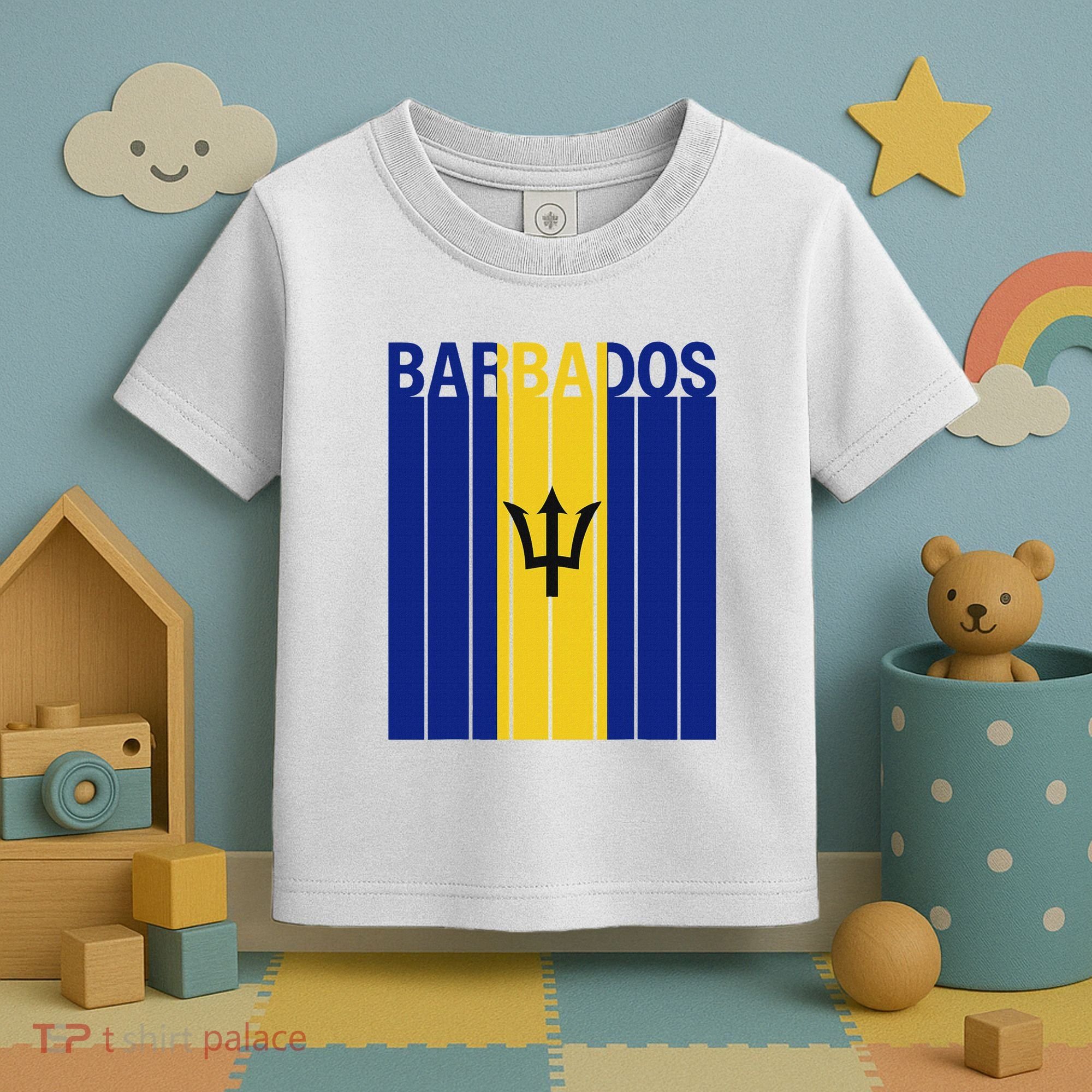 Barbados Flag Toddler T-Shirt