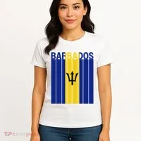 Barbados Flag Women's T-Shirt thumb 4