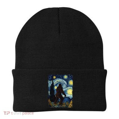 Bigfoot For  Bigfoot Starry Night Van Gogh Beanie