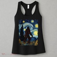Bigfoot For  Bigfoot Starry Night Van Gogh Women's Tank Top thumb 3