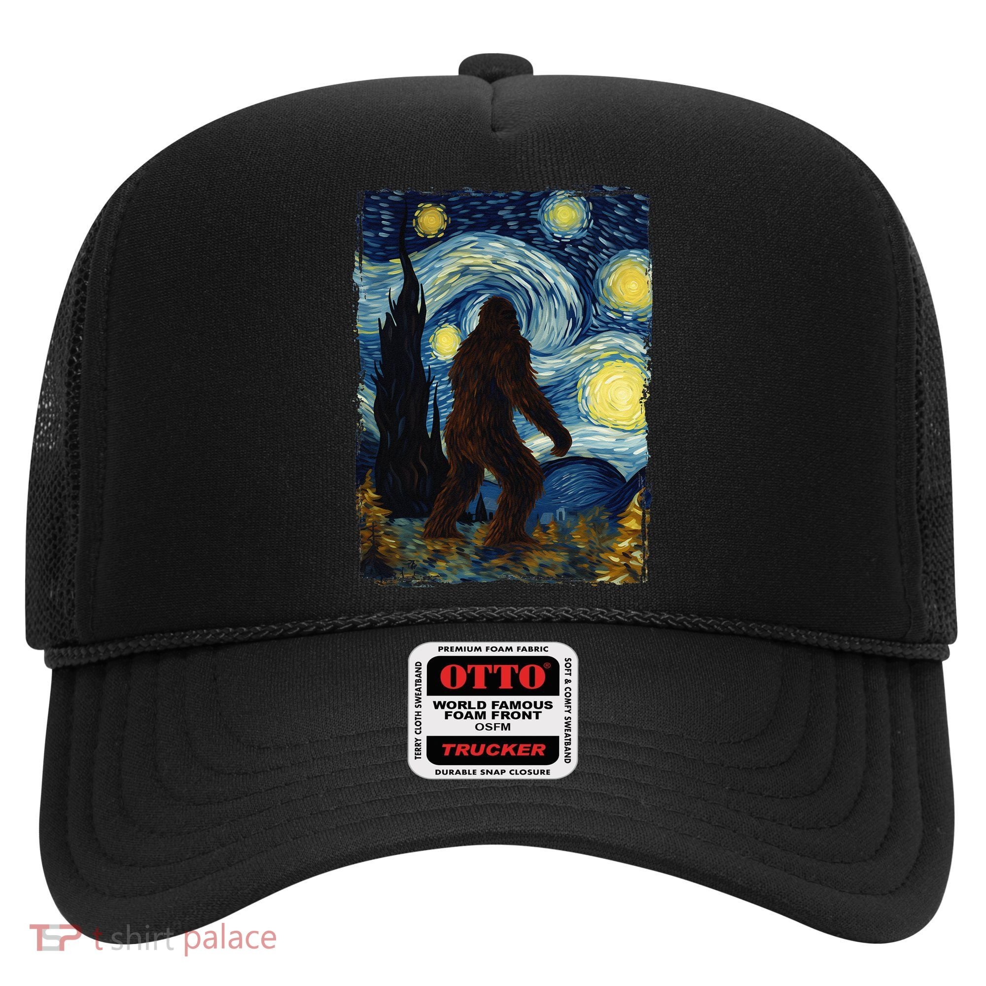 Bigfoot For  Bigfoot Starry Night Van Gogh Hat