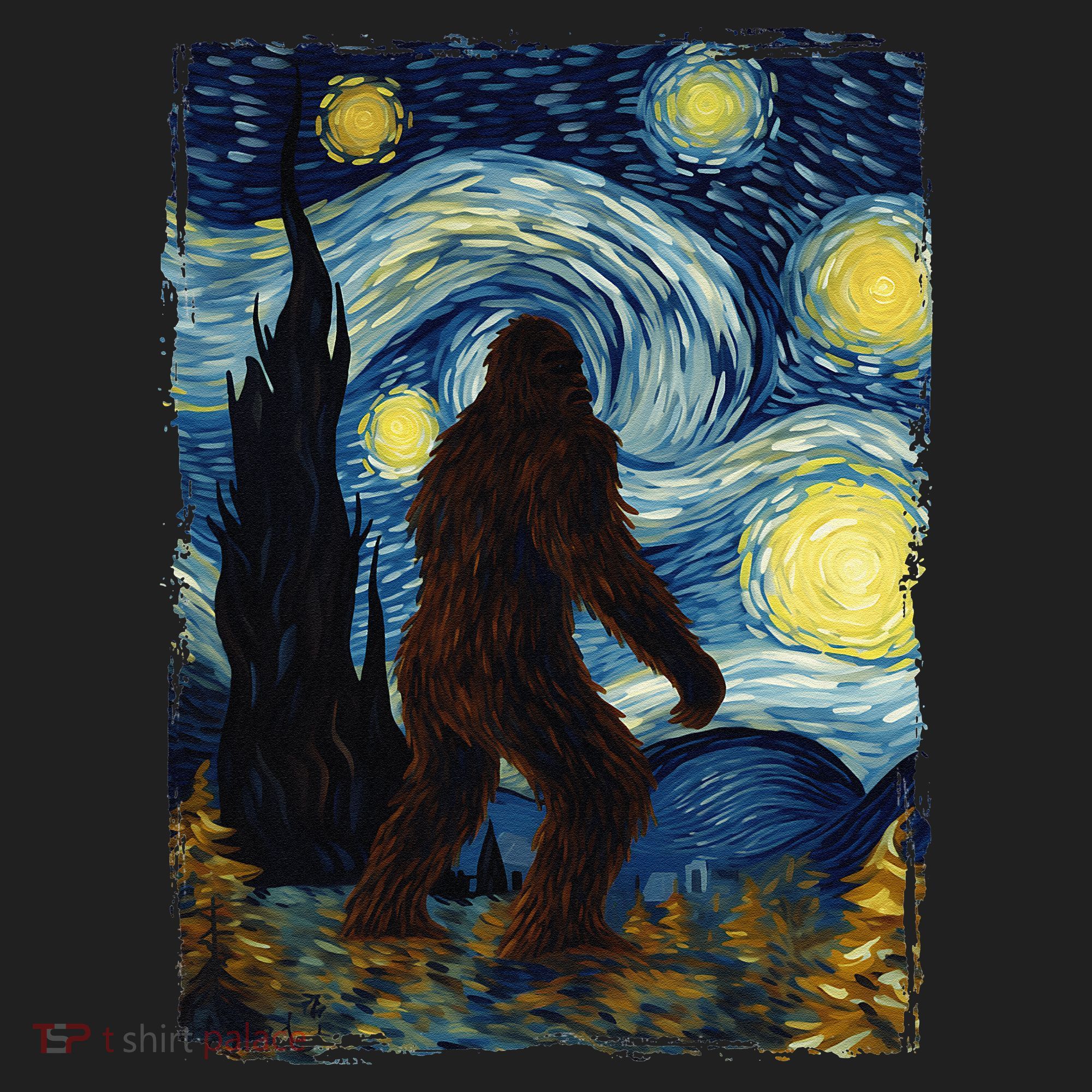 Bigfoot For  Bigfoot Starry Night Van Gogh Hat