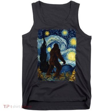 Bigfoot For  Bigfoot Starry Night Van Gogh Tank Top
