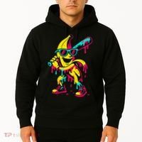 Banana Funny Baseball Drip Bananas Hoodie thumb 2