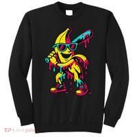 Banana Funny Baseball Drip Bananas Sweatshirt thumb 0