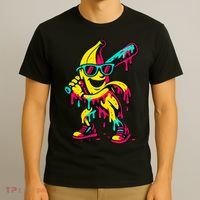 Banana Funny Baseball Drip Bananas T-Shirt thumb 3