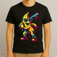 Banana Funny Baseball Drip Bananas T-Shirt thumb 3