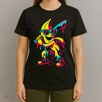 Banana Funny Baseball Drip Bananas T-Shirt thumb 4