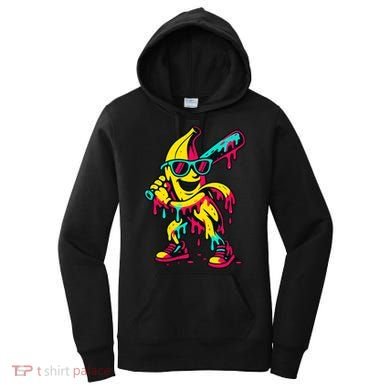 Banana Funny Baseball Drip Bananas Women's Hoodie